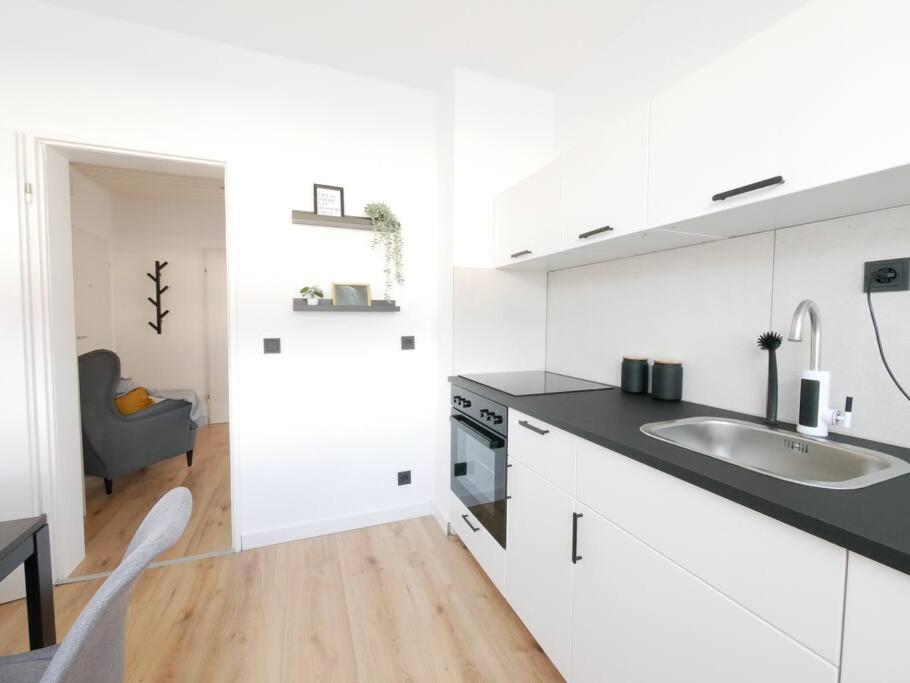 奥斯纳布吕克69 M², Zentral, Balkon, Stilvoll公寓 外观 照片